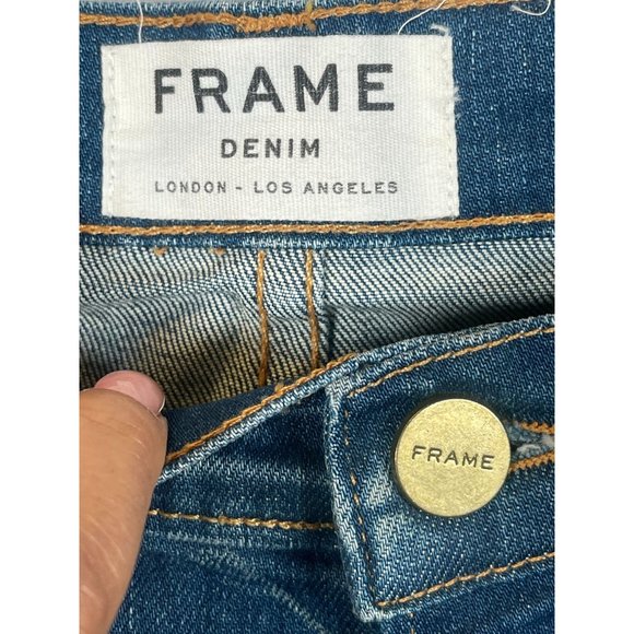 Frame Denim Skinny Jeans LGJ270 Size 27 x 27 - Picture 5 of 6